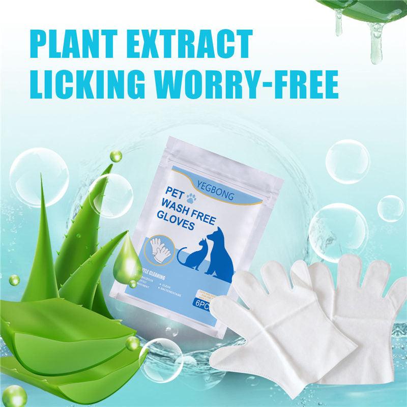 Pet Care Essentials: 6-Pack Of Disposable Non-Woven Gloves For A Clean And Happy Home by Dog Hugs Cat