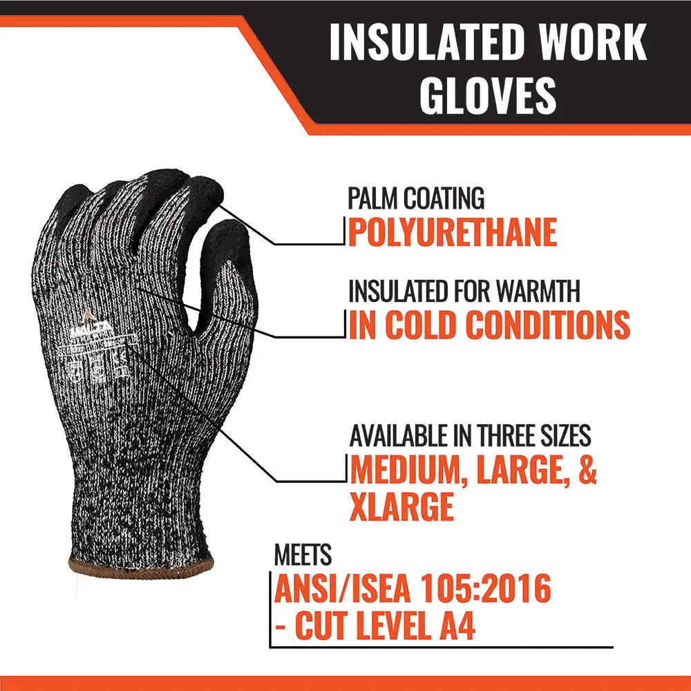 Thick Cut Level A4 Work Gloves