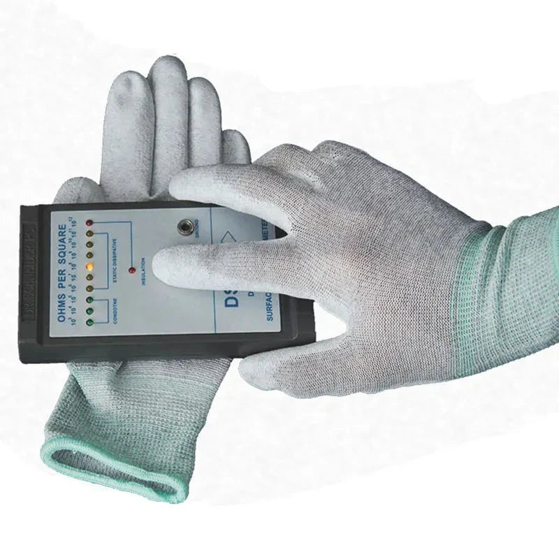 Anti Static ESD Safety Work Gloves Non slip Nylon Carbon Working Glove