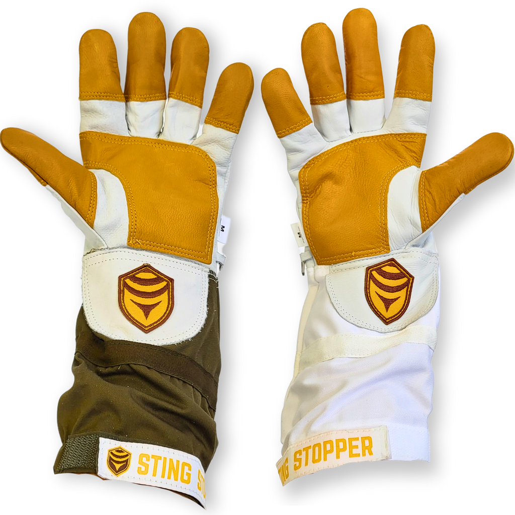 Heavy Duty Goat Skin Beekeeping Gloves