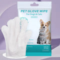 Disposable Pet Grooming Gloves — Dry Clean Wipes for Dogs & Cats