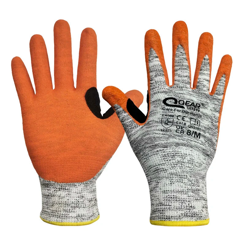 Durable and Dexterous HPPE Knitted Safety Gloves