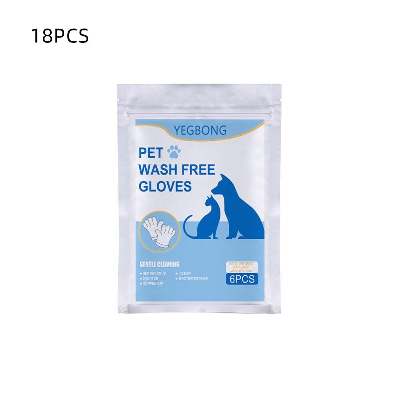 Pet Care Essentials: 6-Pack Of Disposable Non-Woven Gloves For A Clean And Happy Home by Dog Hugs Cat