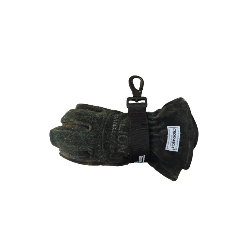 Heavy Duty Firefighter Glove Strap With Firefighter Swipe Tool Attachment