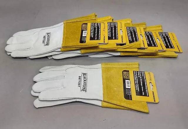 Blackstone Premium Goatskin TIG Welding Gloves, sold by pair, 6 pairs and 12 pairs